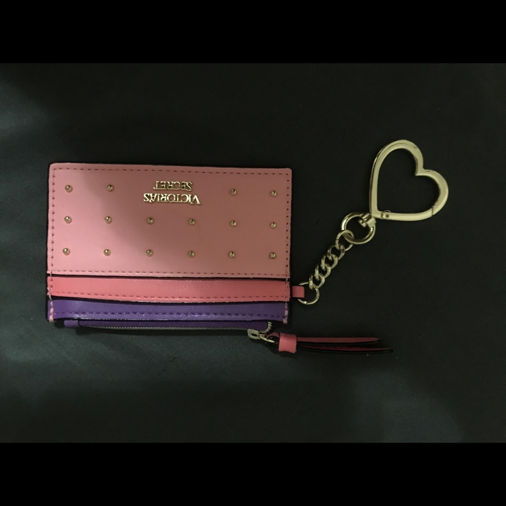victoria's secret wallet keychain
